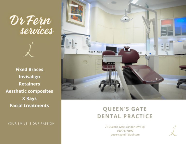 Medical Trifold Brochure in Dark Blue White Simple Professional Style 768x593