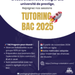 Tutoring BAC 2025/2026