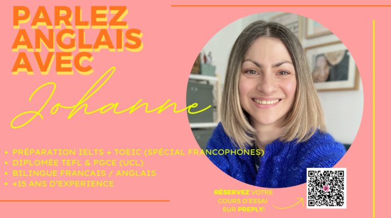 Parlez anglais avec Johanne 1 768x430
